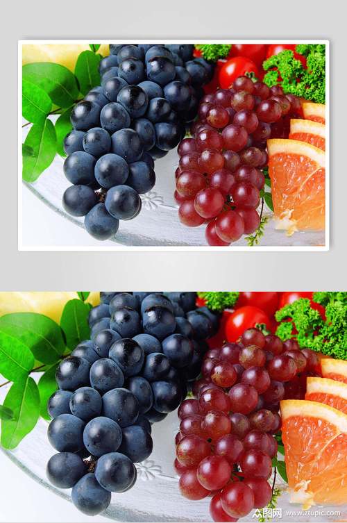 葡萄提子水果图片素材